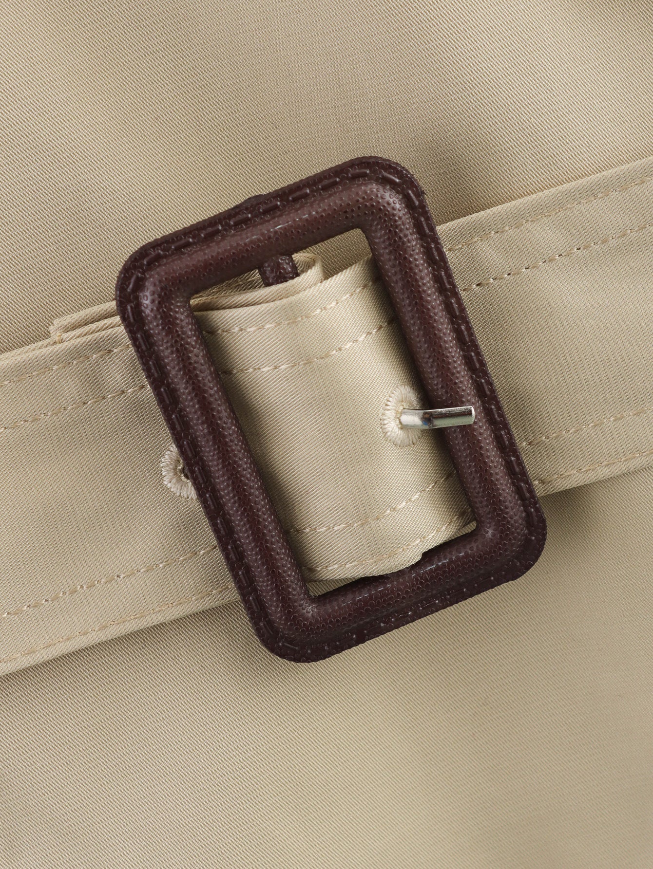 Mila - Buttoned Trench Coat