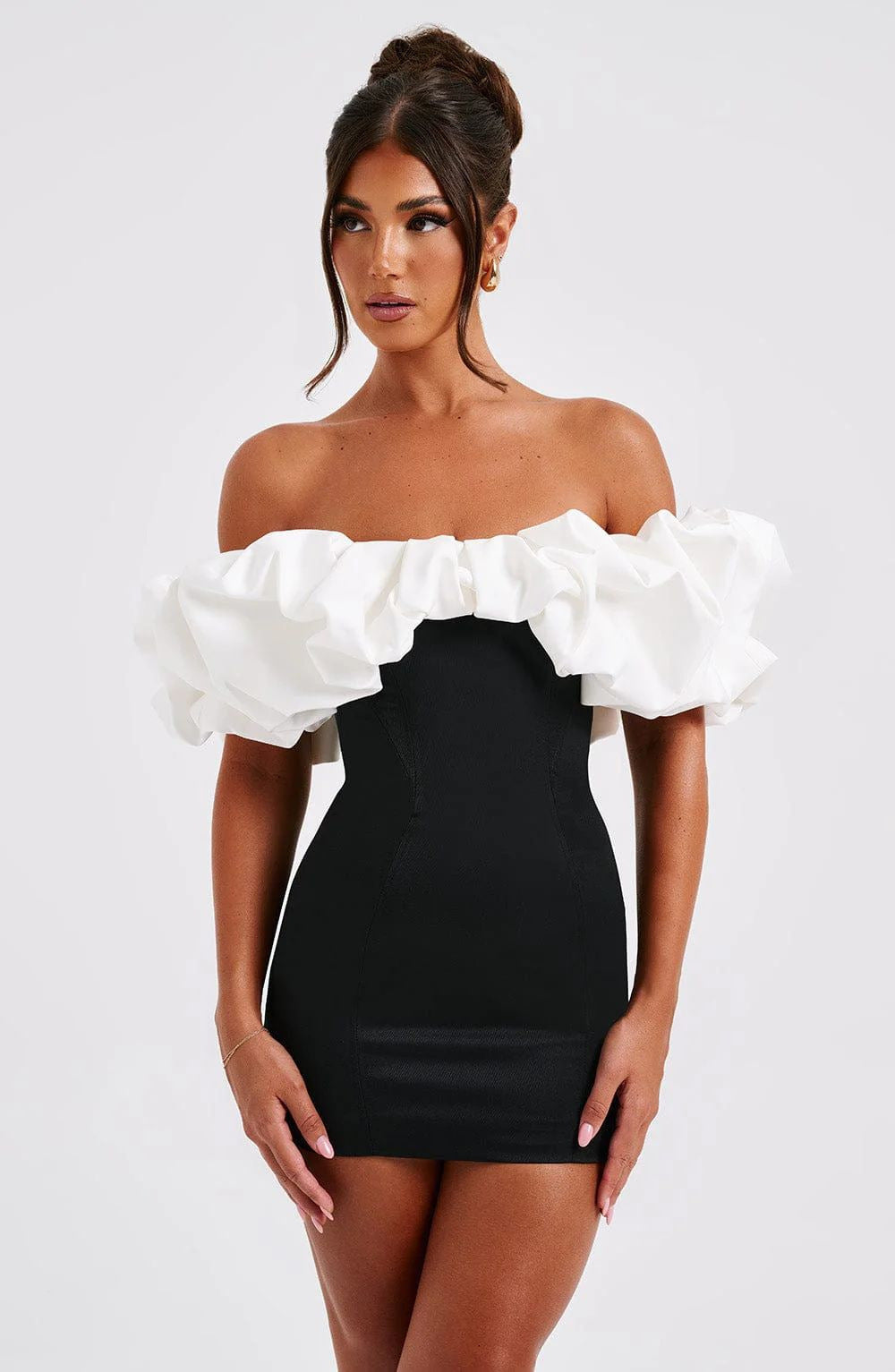 Livette - Ruffle Mini Dress