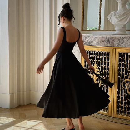 Nala - Square Neck Midi Dress