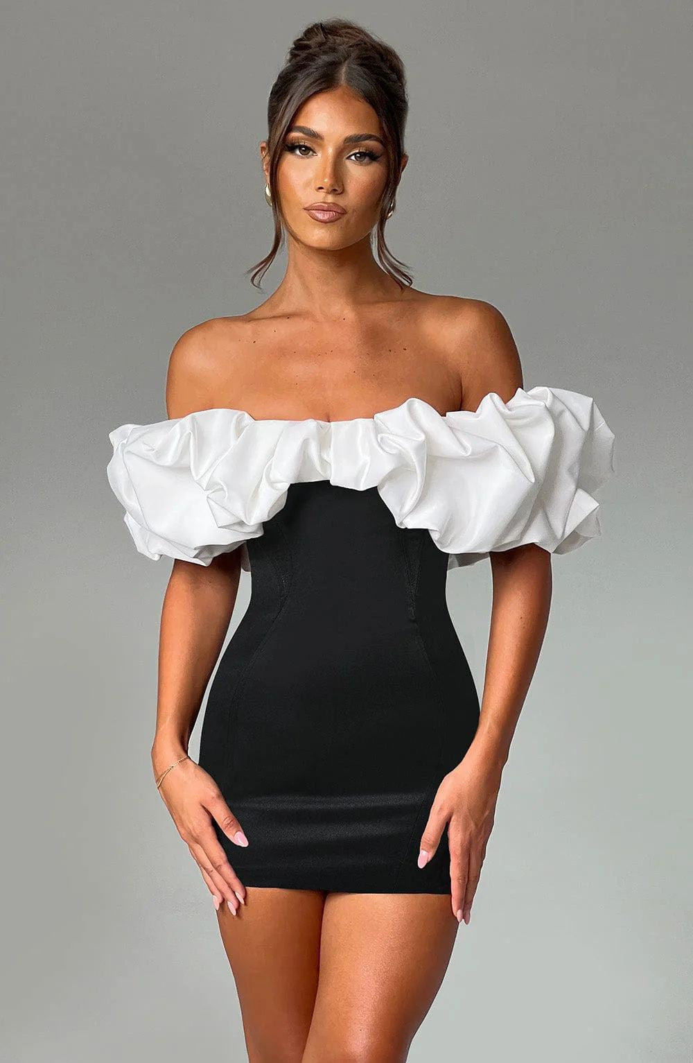 Livette - Ruffle Mini Dress