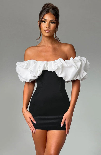 Livette - Ruffle Mini Dress