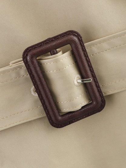 Mila - Buttoned Trench Coat