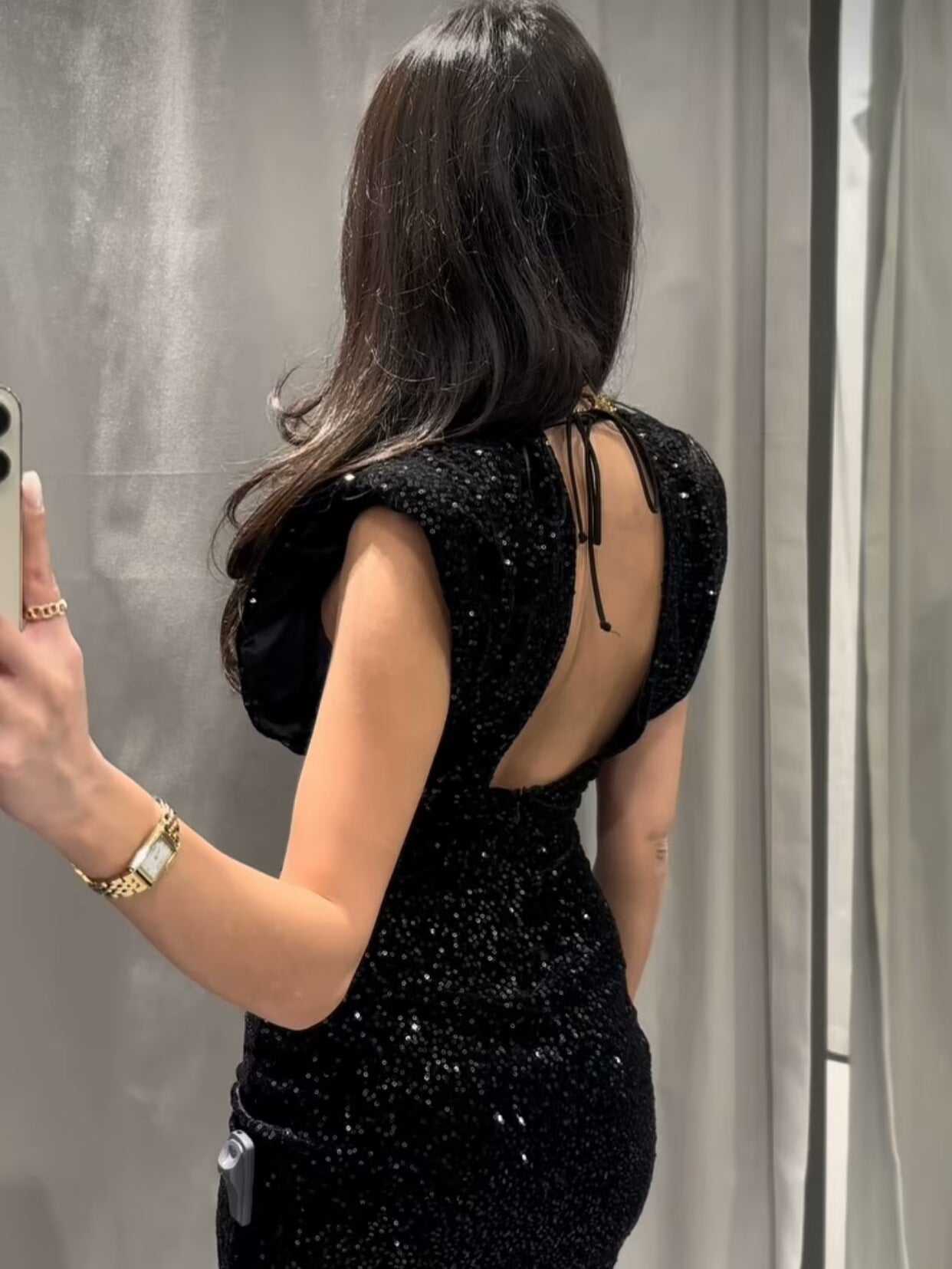 Mila - Glitter Mini Dress