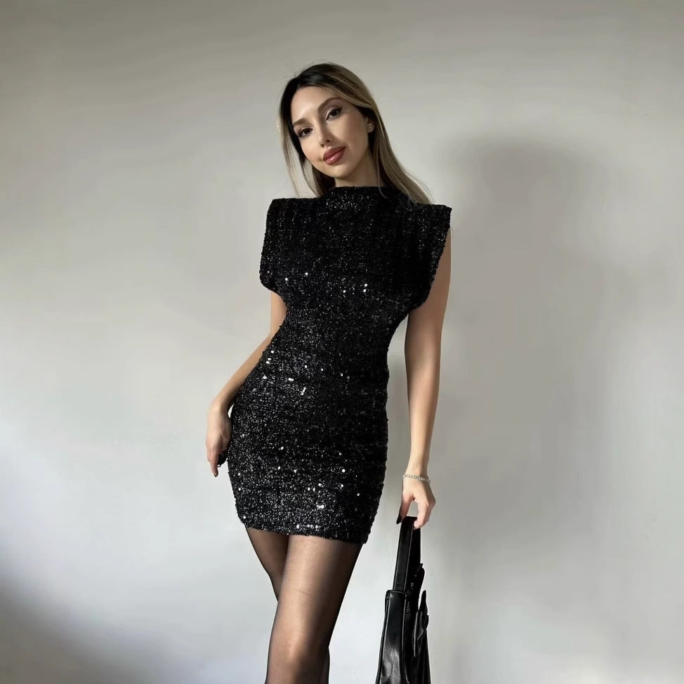 Mila - Glitter Mini Dress
