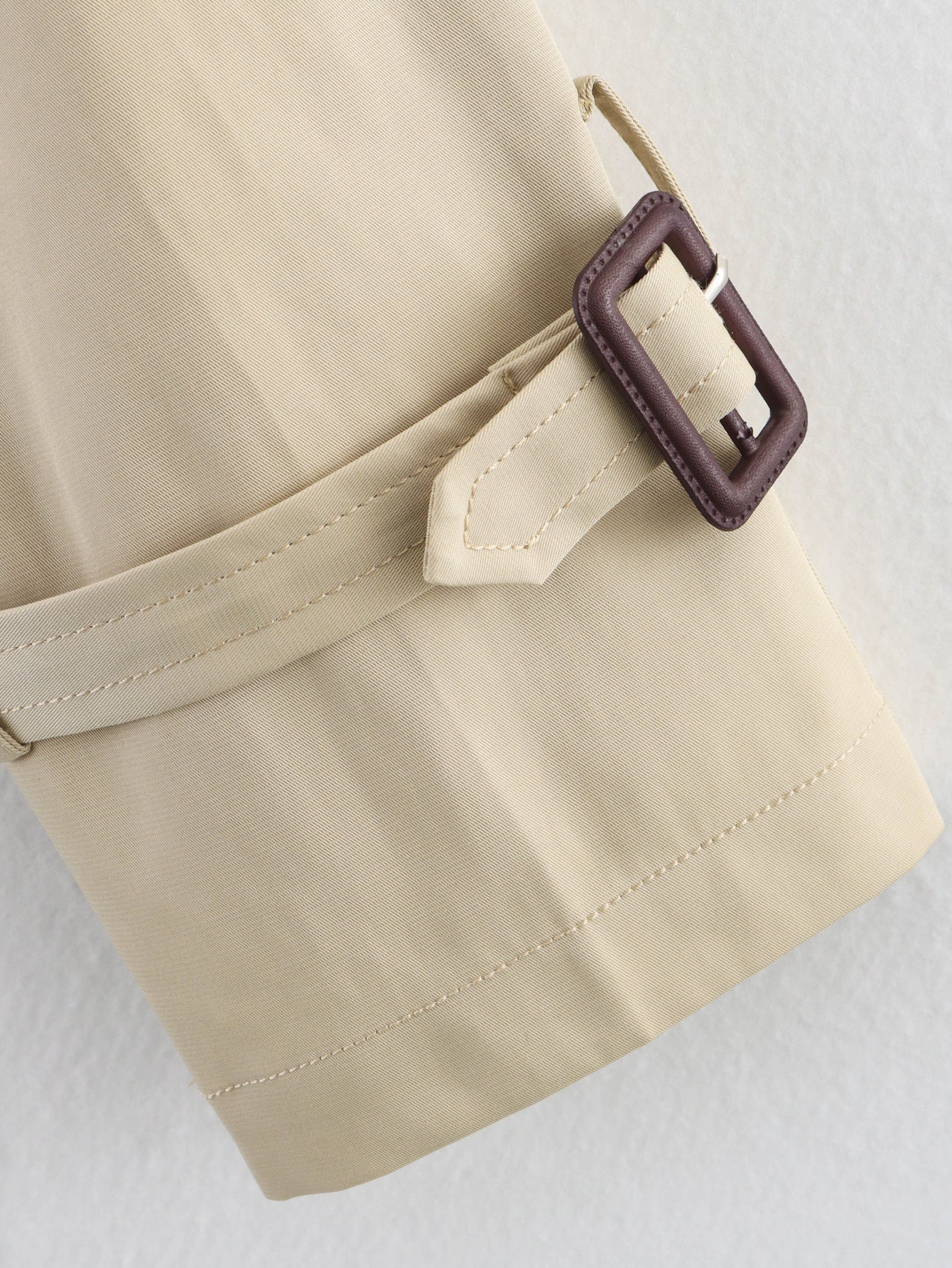 Mila - Buttoned Trench Coat