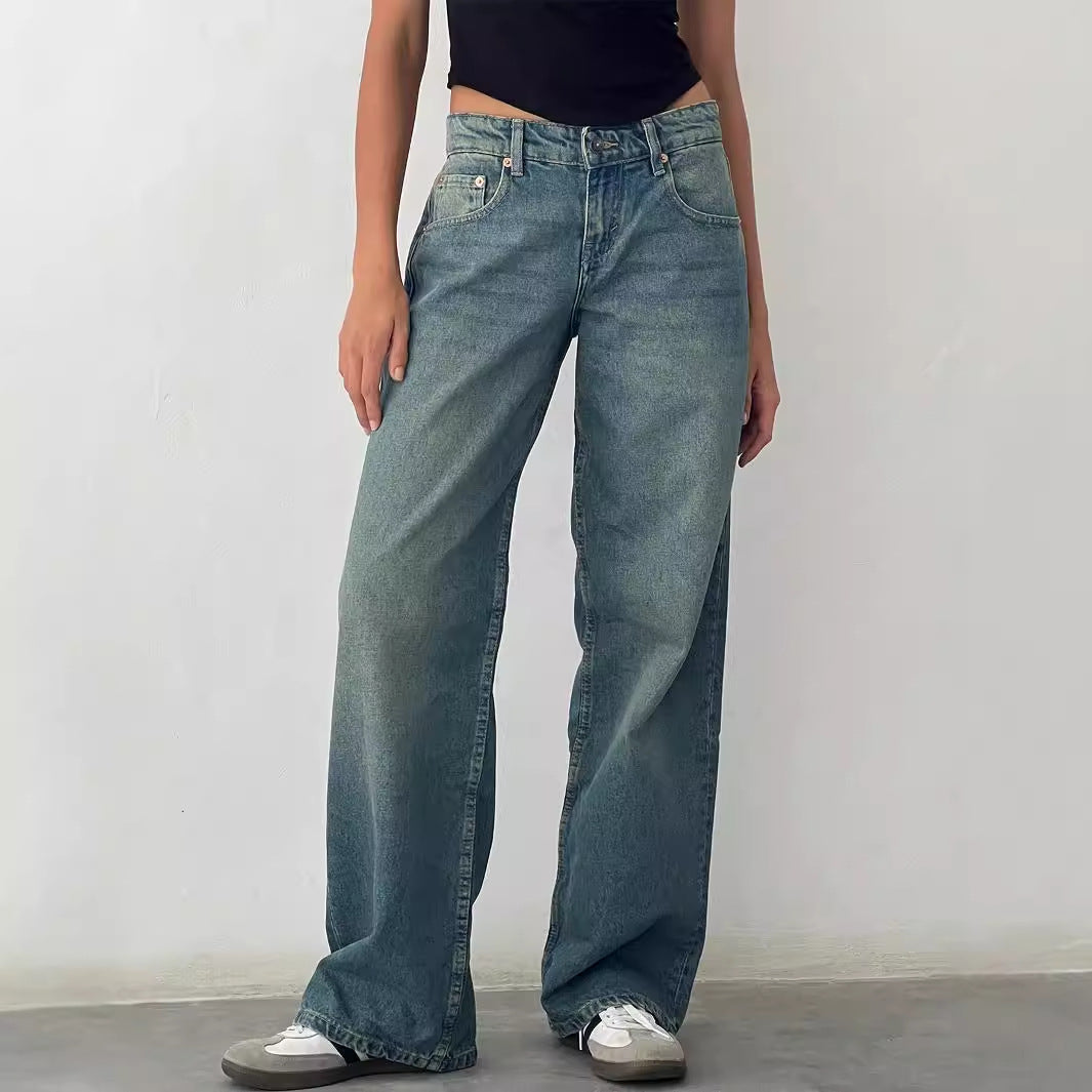 Mia - Golden Hour Stretch Denim